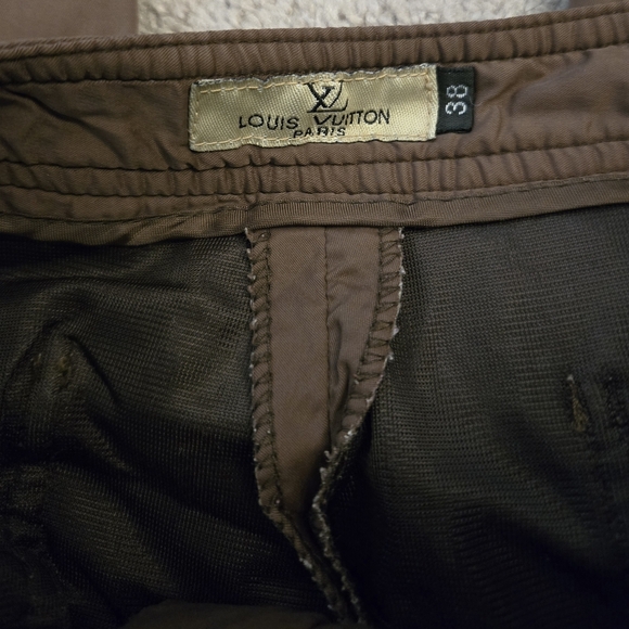 Louis Vuitton Vintage Swooshy Pants Size 38 FR Size 6 US Short - Picture 4 of 4